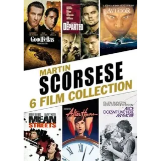 Martin Scorsese 6 Film Collection [4K UHD/HD] MOVIESANYWHERE