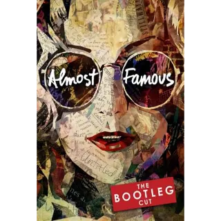 Almost Famous Bootleg Cut [4K UHD] VUDU ONLY (ParamountDigitalCopy.com)