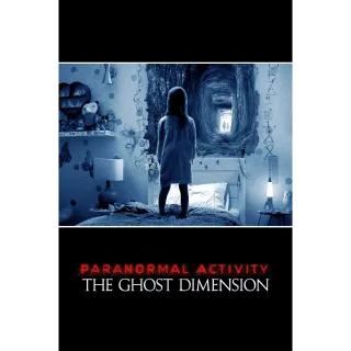 Paranormal Activity: The Ghost Dimension HD VUDU ONLY