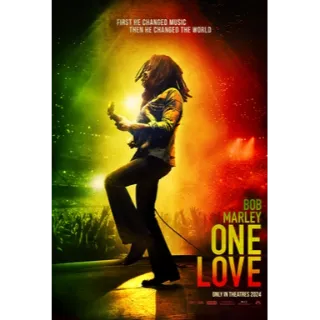 Bob Marley One Love HD VUDU/4K ITUNES (ParamountDigitalCopy.com)