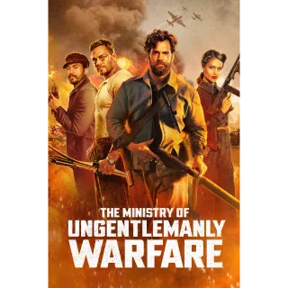 The Ministry of Ungentlemanly Warfare [4K UHD] VUDU/ITUNES (MovieRedeem.com)