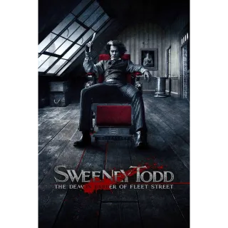 Sweeney Todd: The Demon Barber of Fleet Street [4K UHD] VUDU ONLY (ParamountDigitalCopy.com)