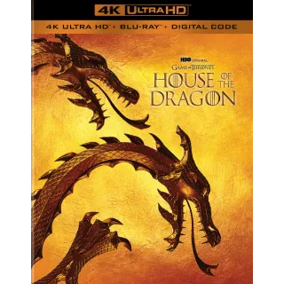 House of the Dragon Season 1 [4K UHD] VUDU ONLY