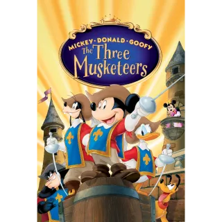 Mickey, Donald, Goofy: The Three Musketeers HD MOVIESANYWHERE