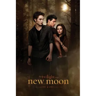 The Twilight Saga: New Moon HD VUDU/4K ITUNES (MovieRedeem.com)