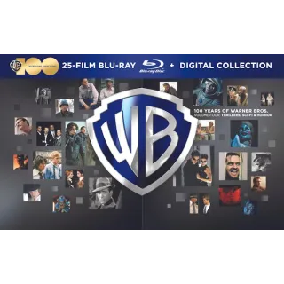 WB 100th 25 Film Collection, Volume 4: Thrillers, Sci-fi, Horror HD MOVIESANYWHERE