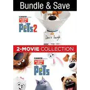 The Secret Life of Pets + Secret Life of Pets 2 (2 Movie Bundle) HD MOVIESANYWHERE