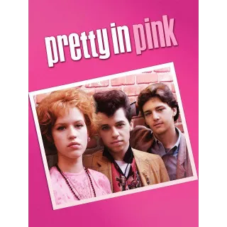 Pretty in Pink [4K UHD] VUDU/ITUNES (ParamountDigitalCopy.com)