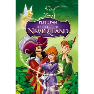 Return to Never Land HD MOVIESANYWHERE