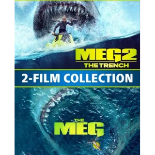 The Meg + The Meg 2 Bundle HD MOVIESANYWHERE