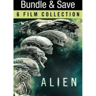 Alien 6-Film Collection HD MOVIESANYWHERE