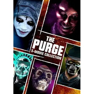 The Purge 5-Movie Collection HD MOVIESANYWHERE