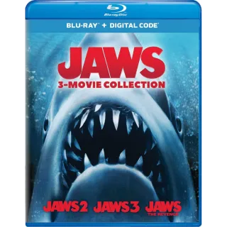 Jaws 3 Movie Collection (Jaws 2,3 and 4) HD MOVIESANYWHERE