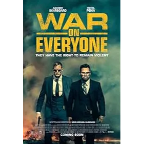 War on Everyone HD VUDU ONLY (MovieRedeem.com)