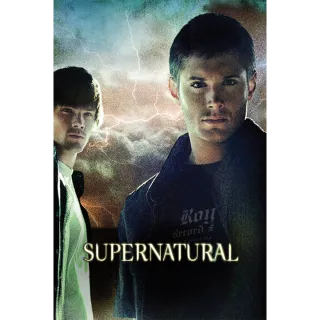 Supernatural [Complete Series] HD VUDU ONLY