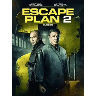Escape Plan 2: Hades HD VUDU/4K UHD ITUNES (MovieRedeem.com)