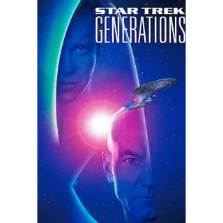 Star Trek: Generations [4K UHD] VUDU/ITUNES (ParamountDigitalCopy.com)  