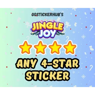 Any 4 Star Sticker - Monopoly GO!