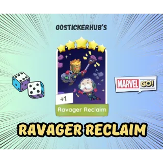 Ravager Reclaim - Monopoly GO! 5 Star Sticker 