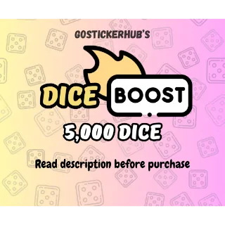 5K DICE BOOST - Monopoly Go!