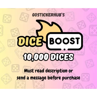 10K DICE BOOST - Monopoly Go!