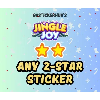 Any 2 Star Sticker - Monopoly GO!