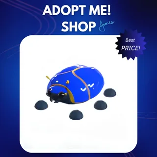 4X GIANT BLUE SCARAB