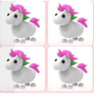 4x No Potion Unicorn