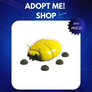 4X GIANT GOLD SCARAB