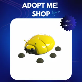 4X GIANT GOLD SCARAB