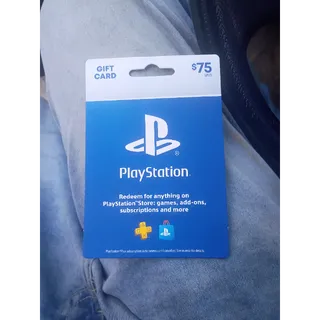 $75.00 USD PlayStation Store