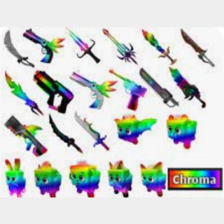 MM2  Rainbow Set - Game Items - Gameflip