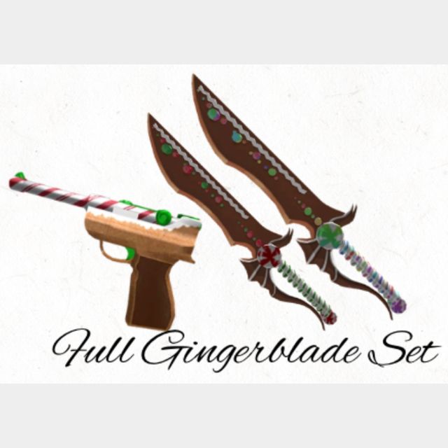 Mm2 Gingerblade Set Game Items Gameflip