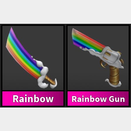 Mm2: Rainbow Set - Game Items - Gameflip