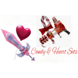 Mm2: Candy & Heart Set
