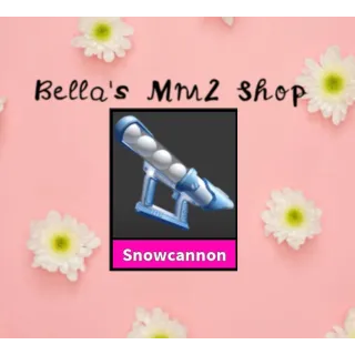 Weapon | Mm2: Snowcannon