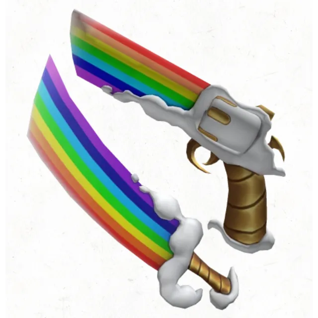 Mm2: Rainbow Set - Murder Mystery 2 Artículos del Juego - Gameflip