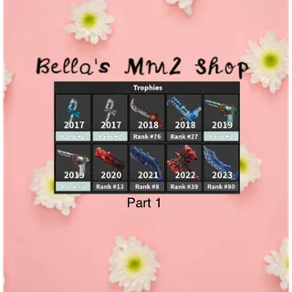 Rich Mm2 Trophies Account