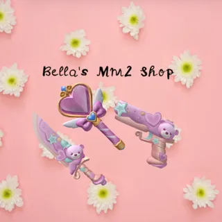 Weapon | Mm2: Heart Wand & Sweet Treat Set