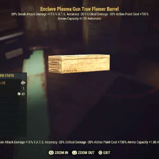 Enclave True Flamer Barrel Mod