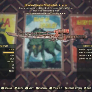 Weapon | B4040 Shishkebab