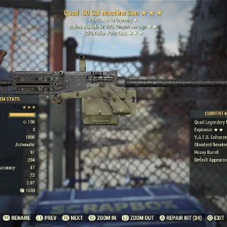 Weapon | QE25 .50 Cal