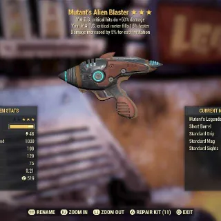 Weapon | Mut5015 Alien Blaster