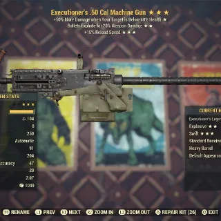 Weapon | ExE15 .50 Cal