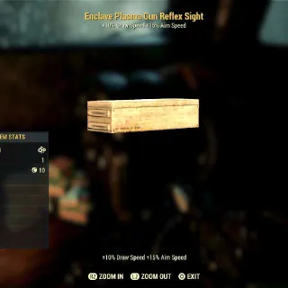 Enclave Reflex Sight Mod