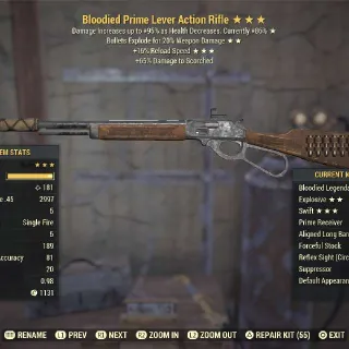 BE15 Lever Action Rifle
