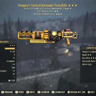 Weapon | V25 BS Tesla