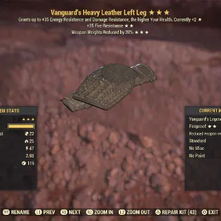 Van FR Wwr Leather LL