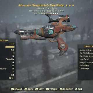 Weapon | AA50vhc25 Alien Blaster