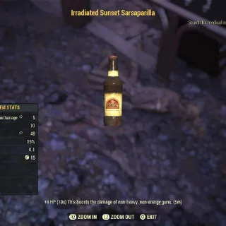 100 Irradiated Sunset Sarsaparilla